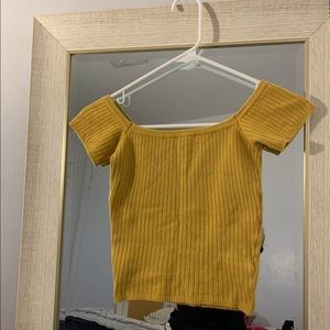 Off shoulder top
